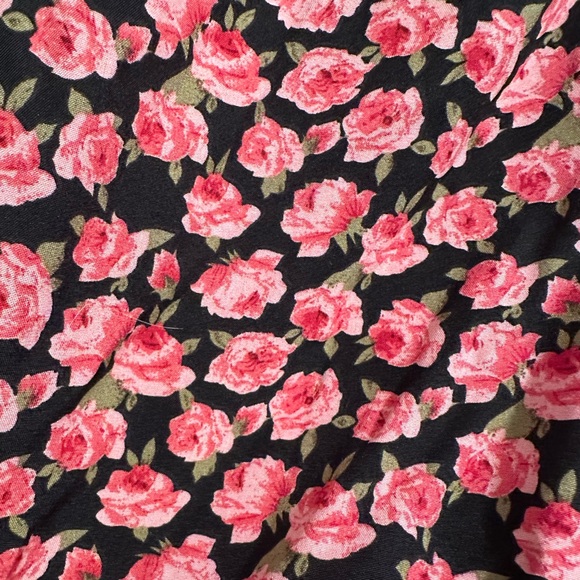 Floral off the shoulders Midi dress - size L - Picture 2 of 2